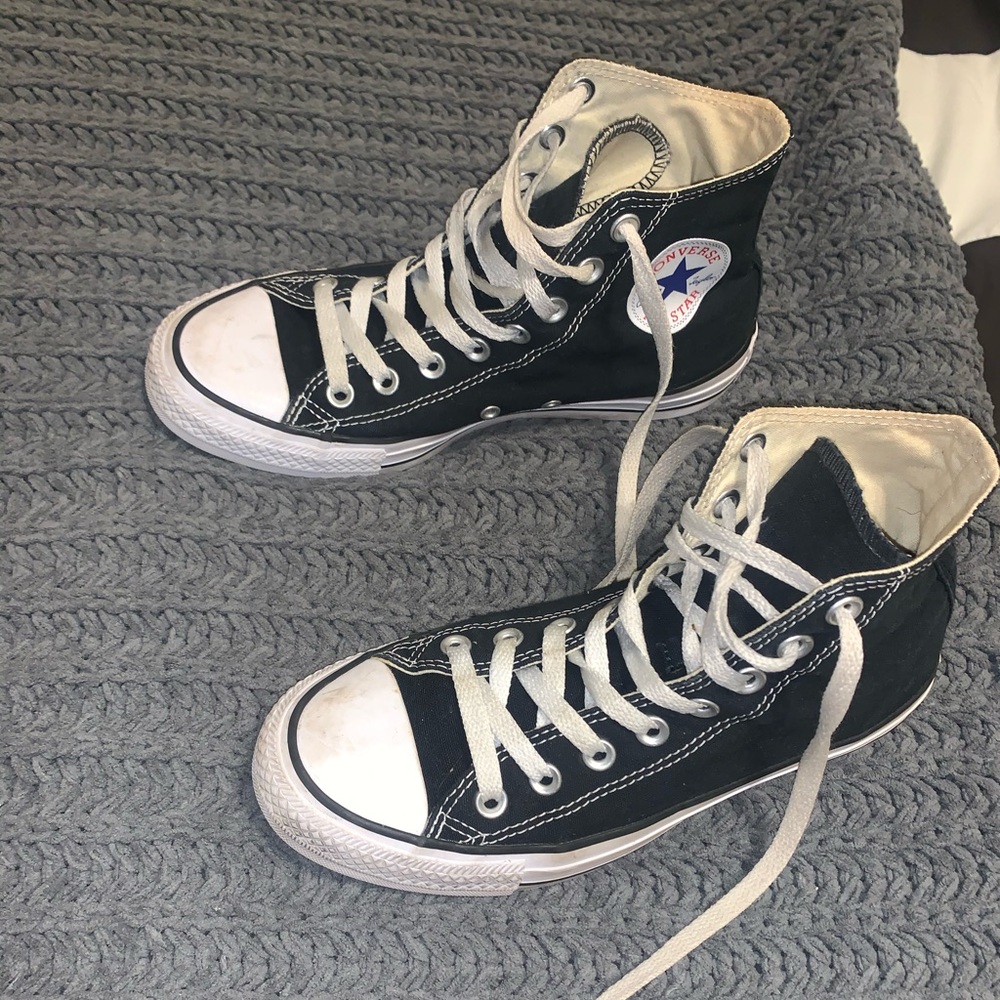 Black Hightop Converse